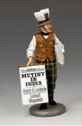 WoD40 Mutiny in India Newspaper Seller 